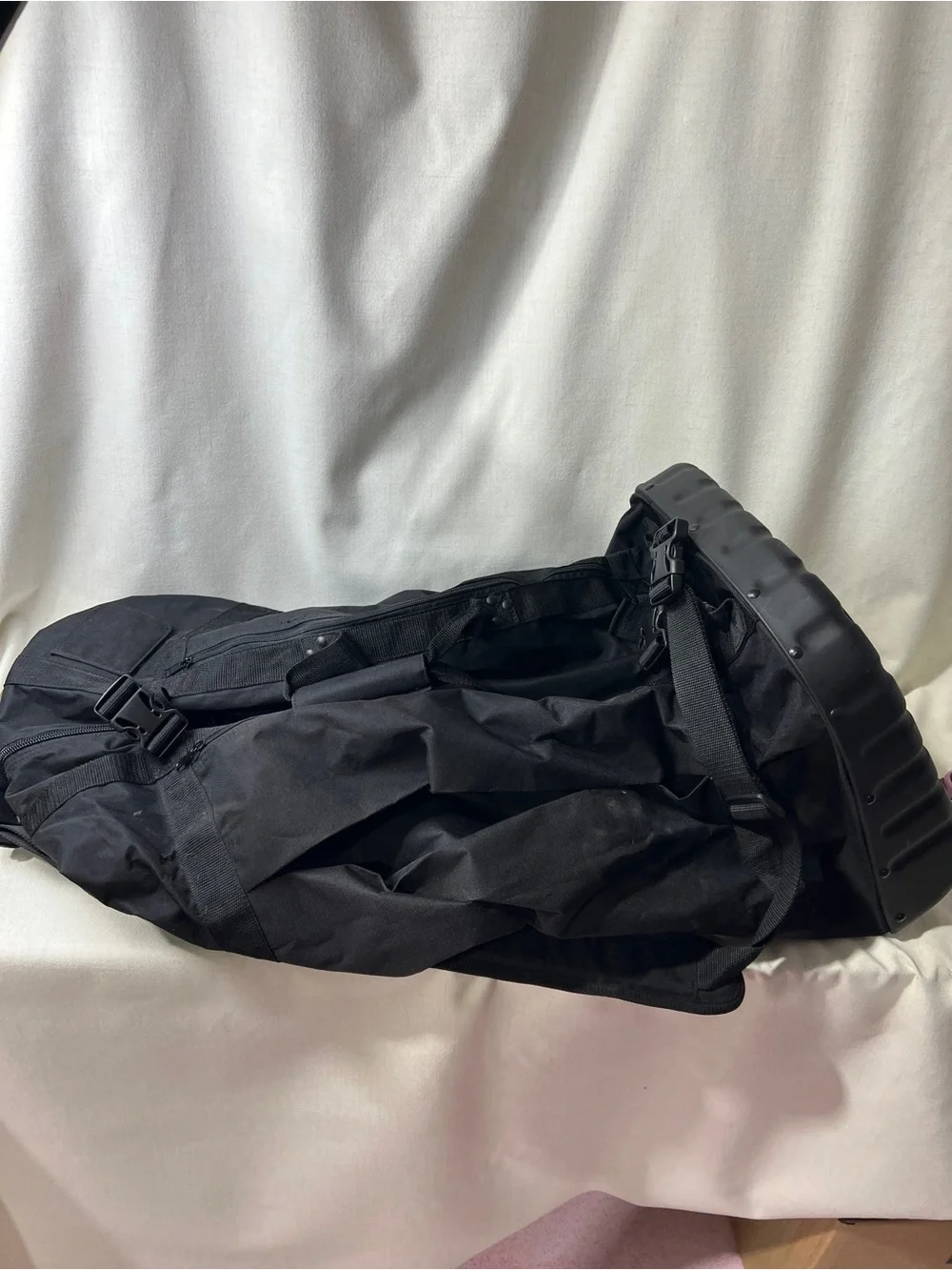 BMW Black Duffel Travel Bag with Logo